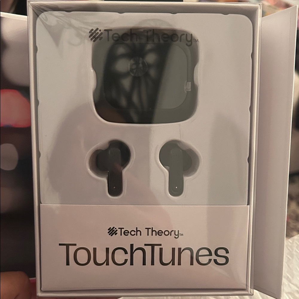 Theory TouchTunes Black Earbud Headphones